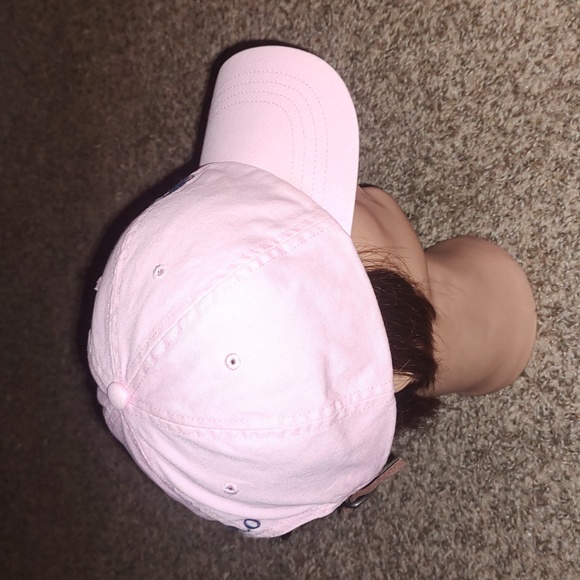 Polo Ralph Lauren Baseball Cap Pink Embroidered Logo - Picture 7 of 11
